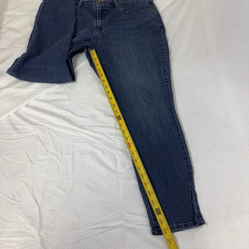 Denizen Levi High Rise Straight Super Stretch 33 Waist 28 Length Men's Denim 16S